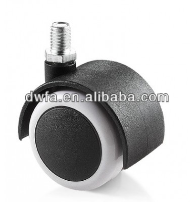 PP Small Furniture Casters Wheel,Swivel Office Chair Casters From Caster Factory DWG-F006